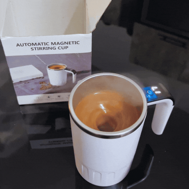 Taza Magnética Recargable con Pantalla Digital